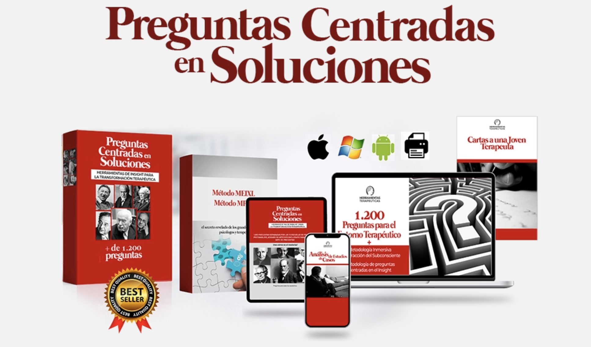 Preguntas Centradas en Soluciones — 1.200 preguntas estratégicas