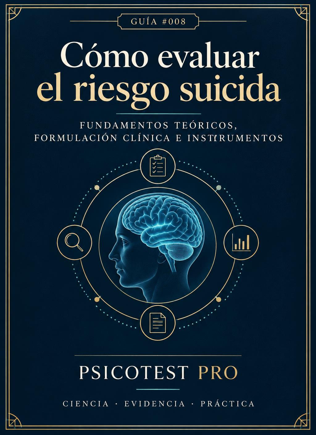 Portada de Cómo Evaluar el Riesgo Suicida