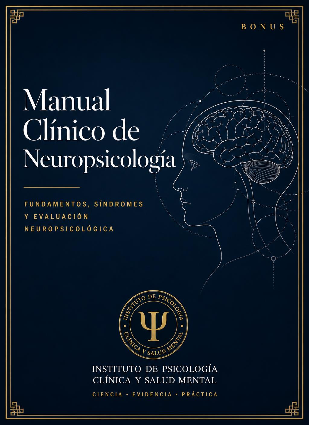 Portada de Manual Clínico de Neuropsicología